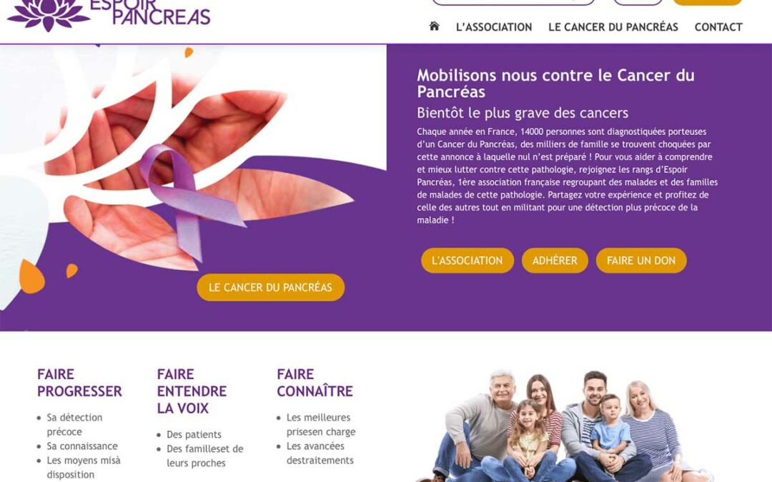Un nouveau site pour notre association