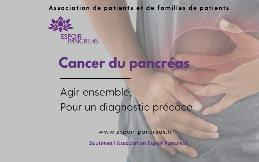 Cancer du Pancréas « Miser sur le dépistage » un article publié sur le site du quotidien régional Ouest France