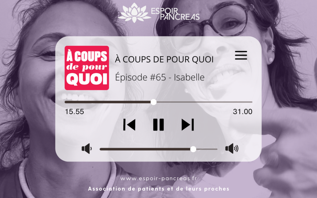 Isabelle CHABRIER, membre de l’association, au micro de Magali ROCHEREAU pour son Podcast « À coups de pour quoi »
