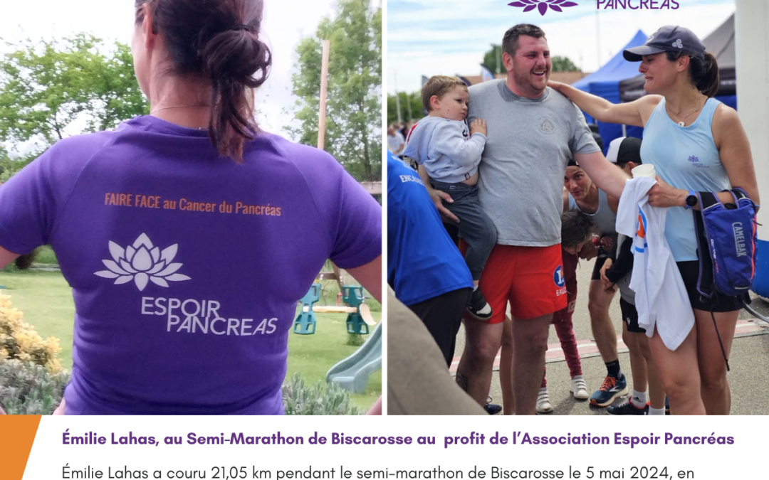 Retour la participation d’Émilie Lahas au semi-marathon de Biscarosse