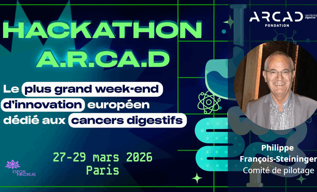 Hackathon Fondation A.R.CA.D. x Espoir Pancréas – Appel à projets ouvert !